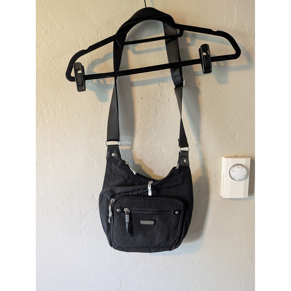 Black Baggallini Crossbody Travel Bag - Picture 2 of 9
